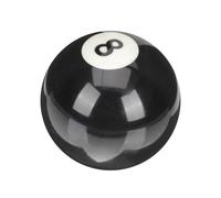 MAGICLULU Professional Large Size Black 8-ball Billiard Cue Ball Resin Pool Replacement Ball for Household and Pool Table Use