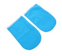 MAGICLULU Professional Paraffin Wax Therapy Gloves, Thick Insulated Blue Spa Care Mitts for Hand Moisturizing, Beauty Salon Hot Wax Machine Compatible Gloves for Women
