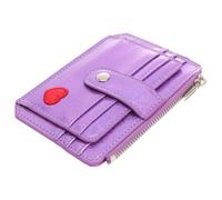 MAGICLULU Purse Fashionable Pu Leather Rainbow Mirrored Multi-Card Change Bag Short Wallet to Keep Belongings Organised Random Color for Women for Shopping and Exploring