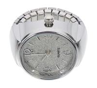 MAGICLULU Quartz Finger Ring Watch for Women and Men with Digital Scale, Zinc Alloy Material, Stylish and Practical Fashion Accessory for New Year and Birthday Gifts Random Color