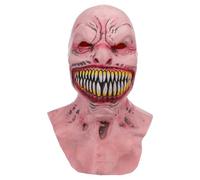MAGICLULU Realistic Scary Halloween with Movable Mouth and Lightweight Design, Evil Face Shape for Festival Performance and Cosplay, Party Prank and Party Supply