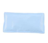 MAGICLULU Rectangular Light Blue Gel Hot Cold Pack for Injury Nursing Supply, PVC Cover Cooling Ice Pack with Cloth Surface, Reusable Portable Household Hot Cold Therapy for Daily Use