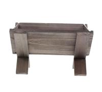 MAGICLULU Religious Education Tool Wooden Manger Nativity Jesus Crib Craftsmanship Decorative Home Accessory