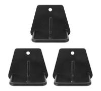 MAGICLULU Resistance Band Anchor Wall Mount Hooks Easy Installation with Strong and Secure Mounting 3 Sets Heavy Duty Metal Brackets for Gym and Training Environments for Home Workouts