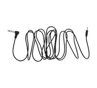MAGICLULU Right Angle 3.5mm to 6.35mm Audio Cable 1.5m Black Plastic Metal Wire Cord Plug Cable Replacement Easy to Use for Microphone and Computer Audio Connection