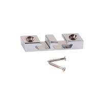 MAGICLULU Roller String Retainer Tree Guide Lightweight Design Zinc Alloy for and Silver Colour Assures Proper Tension Improves Tone 3 String Guitar and Bass for Electric and Acoustic Use