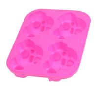 MAGICLULU Rose Red Silicone Car Pudding Molds for Cake Baking and Chocolate Crafting Non Toxic DIY Cartoon Car Shape Mold Easy Clean Reusable Silicone for Creative Desserts and Crafts