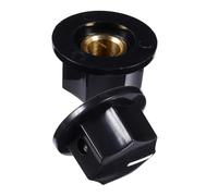 MAGICLULU Rotary Control Turning Knobs Volume Control Knobs and for Electric Guitar Fine Workmanship 2pcs Synthesizer Black Plastic Creative Design Guitar and Bass Accessories