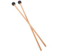 MAGICLULU Rubber Head Marimba Mallets Lightweight Drumsticks for Students Comfortable Grip Musical Instrument Sticks with Abs Heads Resonant Sound for Xylophone and Percussion