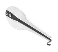 MAGICLULU Russian Mouth Harp, Handmade round Alloy Folk Instrument, Silver, Portable Design, Lightweight, Easy for Beginners, for Learning the Go