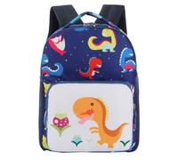 MAGICLULU School Bag Kids Bookbag Dinosaur Backpack Lightweight Nylon with Roomy Space Adorable Safety Anti-wandering Children for Boys and Girls for School and Casual Day Trips