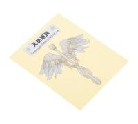 MAGICLULU Self-adhesive Angel Wings Guitar Patch for Electric Guitars and Musical Instruments Pvc Material with Delicate Pattern Easy to Operate for Adults
