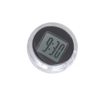 MAGICLULU Self-adhesive Digital Car Dash Clock Small Coin Easy Install for Motorcycle Scooter Bike Auto Dashboard Interior Decoration Black