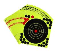 MAGICLULU Self-adhesive Splatter Shooting Target Stickers Easy to Use 30 Pcs Pvc Material with Bright Surface Small Dot Stickers for Darts and Arrows for Archery Sports and Sport Practices