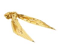 MAGICLULU Sequin Bow Hair Ties for Women with Elastic Fabric Material, Adds Sparkle and Comfortable Wear, for Daily Wear and Casual Outfits, Elegant European and American Fashion Style
