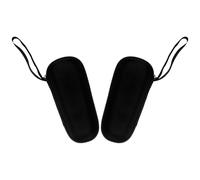 MAGICLULU Shockproof EVA Hard Shell Ear Thermometer Case 2Pcs Zippered Storage Organizer with Scratch-Resistant Surface for Travel and Daily Carry Portable Pouch