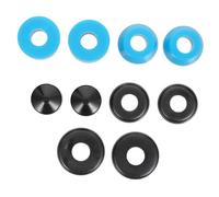 MAGICLULU Shockproof Pad Skateboard Bushings PU Cushion for Four-wheel Longboard Trucks Stable Absorber Kit for Skateboard Truck Replacement Compact Lightweight Blue Shock Absorber