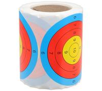 MAGICLULU Shooting Target Stickers Paper Material Fluorescent with High-definition Printing 200pcs Per Roll, for Shooting Range Practice and DIY Circle Labels