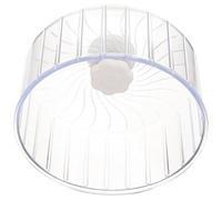 MAGICLULU Silent Hamster Exercise Wheel for Small Pet Animals and Chinchillas Low Noise and Smooth Rounded Edges Plastic Wheel for Cage Use