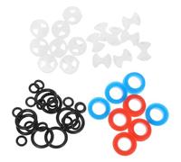 MAGICLULU Silicone and Ceramic Faucet Washers with Wear-resistant Precision Manufacturing Replacement Kit 8 Set Suitable for Kitchen Faucet Cartridge Repair and DIY Plumbing Tasks