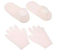 MAGICLULU Silicone Moisturizing Gel Socks for Women with Hydrating Effect and Sturdy Design, Suitable for Daily Wear and Home Foot Spa to Soften Dry, Cracked Skin and Provide Comfortable