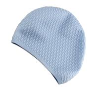 MAGICLULU Silicone Swimming Cap for Women Blue Waterproof Swim Hat Protects Hair Easy to Put and Take for Long Hair Swimming Random Color