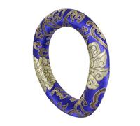 MAGICLULU Silk Brocade Singing Bowl Cushion Mat for Meditation Cotton Sound Bowl Pad with Buddhist Symbolism Non-slip Decorative Ring Pillow for Yoga and Ritual Instruments