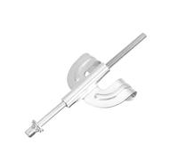 MAGICLULU Silver Snare Drum Lug Stainless Steel Sturdy Drum Ear Low-mass Bridge Style Design Enhancing Sustain