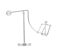 MAGICLULU Skiing Man Balancing Tumbler Unique Desktop Decor Art Balance for Home for Ski Lovers Physics Demonstration Creative Desk Ornament
