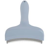 MAGICLULU Sky-blue Undercoat Rake for Dogs and Cats Safe Dematting Brush with Pins Efficient Pet Hair Removal Tool for Shedding and Tangles Large Grooming Comb for Long Fur Maintenance