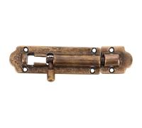 MAGICLULU Slide Door Locks Copper Antique Vintage Style with Easy Installation Versatile Use Elegant Design Golden Finish for Offices and Shops