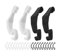 MAGICLULU Small Animal Plastic Cage Clips 40PCS Sturdy PP Buckles for Rabbit Hamster Chicken Wire Cages and Pet Enclosures DIY Assembly