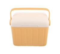 MAGICLULU Small Hard Cooler Box 6l Insulated Foam Material Lightweight Shock-resistant Design with Spacious Compartments for Outdoor Group Barbecues and Road Trips