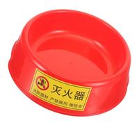 MAGICLULU Small Plastic Fire Extinguisher Base Stand Universal Extinguisher Floor Holder Fire Safety Bracket for Home and Public Use