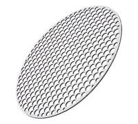 MAGICLULU Small Round Mesh Metal Grill Mesh Outdoor Grill Net for BBQ Grilling Mat Easy to Use