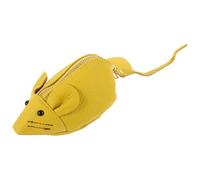MAGICLULU Small Wallet Purse in Green Leather Featuring A Cute Mouse Shaped Design, Convenient to Store Keys and Cards, as A Leather Coin Purse for Women and Little Random Color