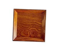 MAGICLULU Snack Plate Mango Wood Sushi Serving Tray Dessert Holder Dish Tray Square Shape Food Serving