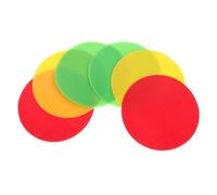 MAGICLULU Soccer Markers Not Easy to Fade or Deform, for Soccer Party Decor 6pcs Pvc Flat Discs for Football Training and Different Sports Practice