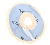 MAGICLULU Soft Cloth Guinea Pig Collar for Hamster and Guinea Pig Comfortable Anti-bite Cone Collar Prevents Licking and Biting, Size S and L, for Post-surgery Care