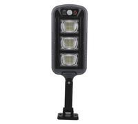MAGICLULU Solar Powered Outdoor Motion Sensor Street Light with Remote LED Floodlight for Driveways Gardens Courtyards Wide Angle Human Sensing Energy Efficient Solar Street Lamp
