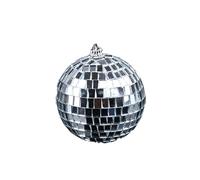 MAGICLULU Solid 20cm Mirror Disco Ball Rotating Motor for Wedding Parties Clubs Banquets Dance Festivals