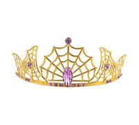 MAGICLULU Spiderweb Alloy Headdress for Women Halloween Spider Crown Comfortable Fit Festival Party Masquerade Costume Accessory with Intricate Design for Group Celebrations