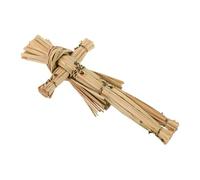 MAGICLULU Spooky Halloween Scarecrow Doll for Thanksgiving Table Decorations Indoor Autumn Harvest Festival Ornament with Straw Craft Multifunctional Fall Porch Decor for Harvest Parties