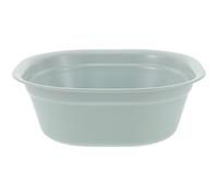 MAGICLULU Square Small Plastic Wash Basin for Household Foot Soaking and Clothes Washing, Thickened Blue Basin for Kitchen and Bathroom Use