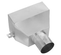 MAGICLULU Stainless Steel Downspout Collector for Roof Rust Proof Durability and Seamless Design Compatible Cast Iron and Drain Pipes for Contractor Roof Renovation