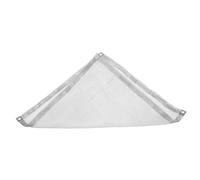 MAGICLULU Stainless Steel Folding Campfire Mesh Mat Outdoor Camping Wood Stove Stand Bbq Grill Rack Portable Heat-resistant Grilling Net for Picnics and Festivals
