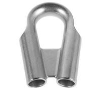 MAGICLULU Stainless Steel Marine Grade Thimble with Eye Splice Protector Cable Loop Guard for Winch Lines and Outdoor Wire Rope Rigging, Size 12mm