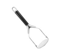 MAGICLULU Stainless Steel Potato Masher Handheld Vegetable Smasher Ergonomic Handle Hanging Pressing Surface Easy Mashing Potatoes Yams Pumpkin Household Kitchen Presser Tool