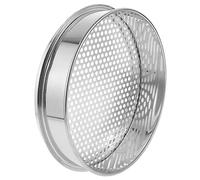 MAGICLULU Stainless Steel Soil Sieve Round Mesh Garden Sifter Home Outdoor Soil Filtering Tool for Gardening and Compost