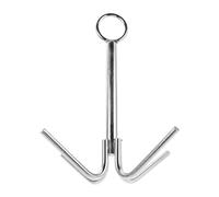 MAGICLULU Stainless Steel Yacht Claw Anchor Multi Claw Boat Grapnel Hook for Marine Use and Reliable Holding Power Suitable for Boats and Outdoor Fishing